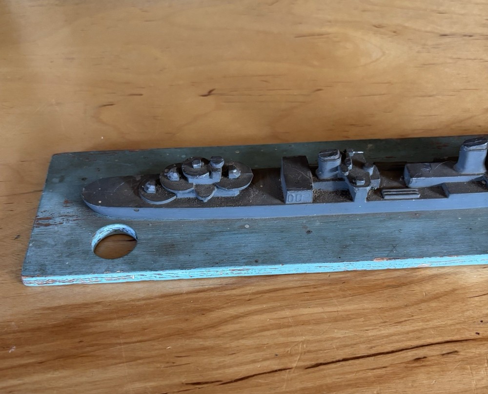 WWII Recognition Model Ship
