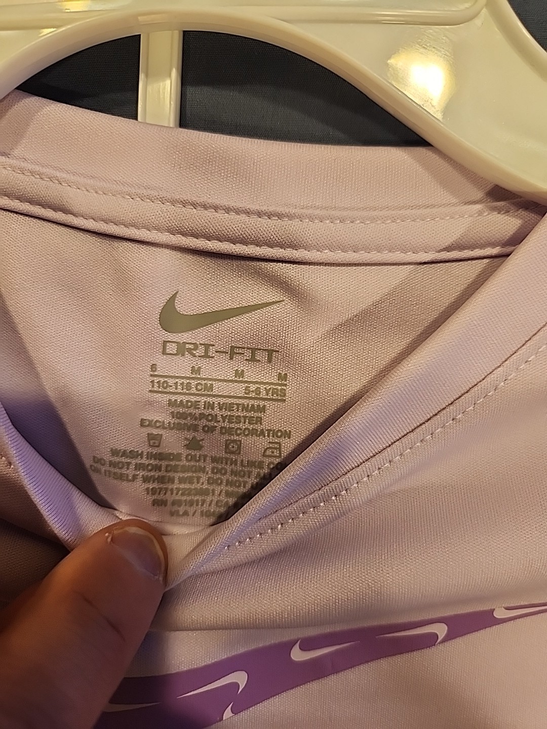 Nike Girls 2-piece Set Dri-fit Rush Fuchsia Sz 6 Nwt