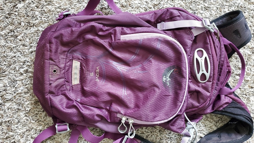 Osprey Verve 9 Backpack Small Purple No Water Bladder