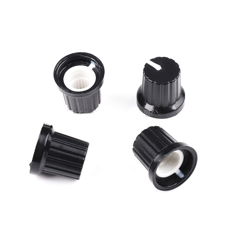 Pointer Control Knob Pot Potentiometer Plastic Pot Knobs Rotary Switch For 6mm