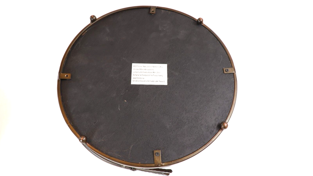 Set of 3 Round Decorative Serving Trays