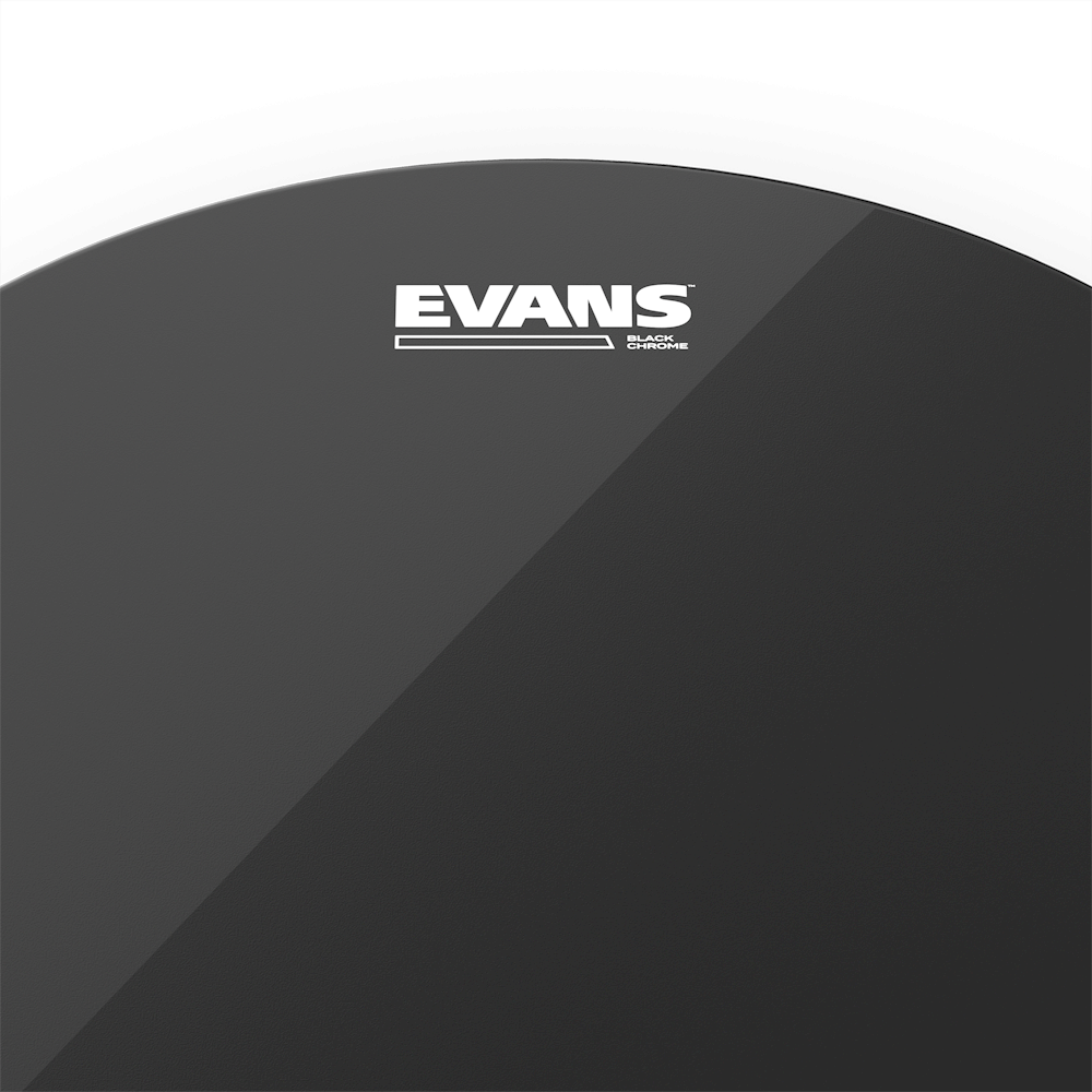Evans Black Chrome Drum Head - 13"