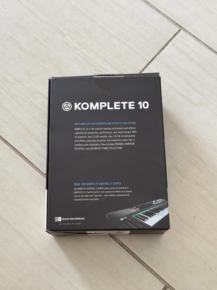 Komplete 10 Educational Version Disk Set for Kontrol S-Series
