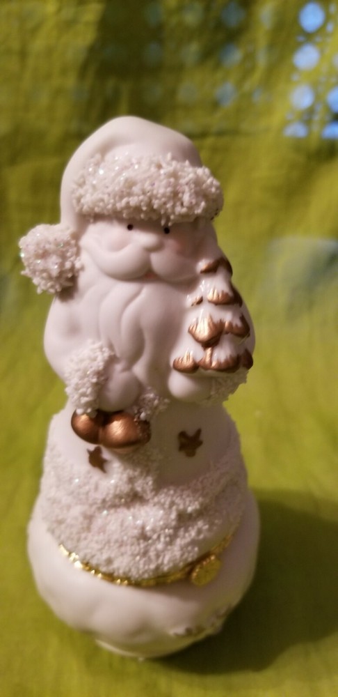 International Bazaar - Ceramic Santa Keepsake Box
