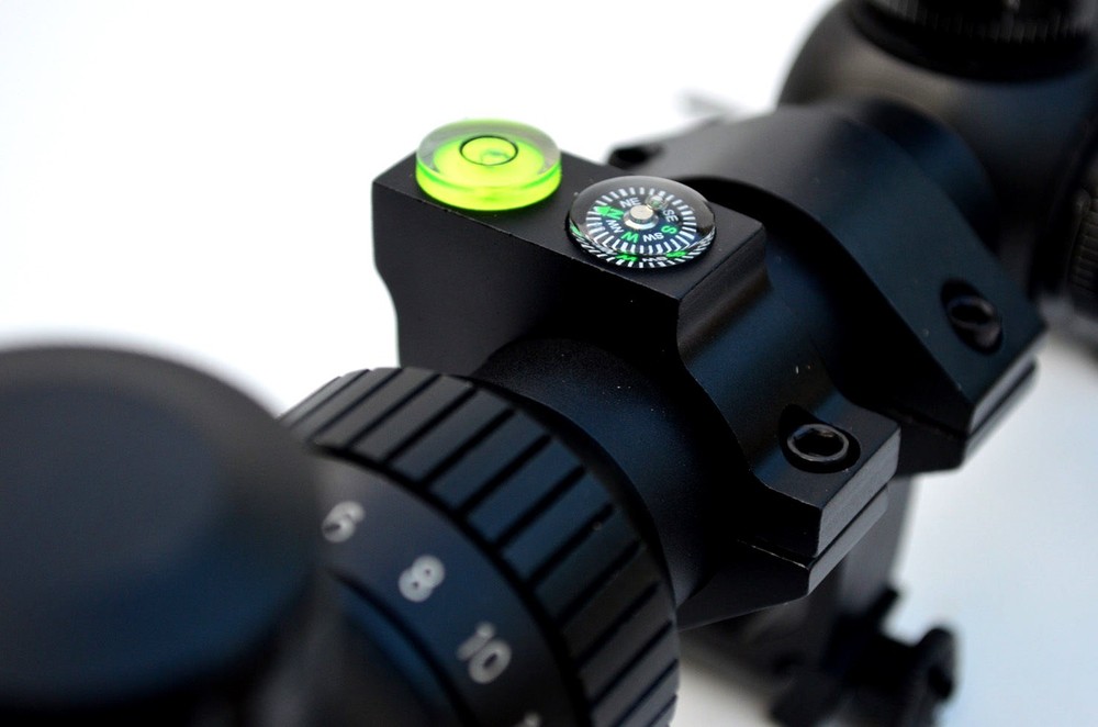 Rifle Scope Bubble Level Compass Mount For 25mm 1" Scope Tubes BUBBLE LEVEL