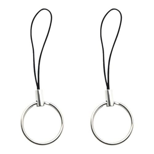 2 PCS Car Key Chain, Model S 3 X Y String Keychain Rope Lanyard, 2 Pcs