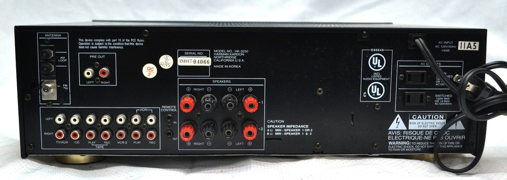 Harman/Kardon HK-3250 Stereo Receiver