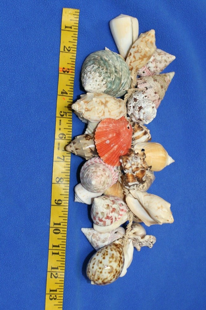 SHELL MOBILE, Beach Home Deck Decor, Hanging Shell Decor, Bath Decor, G-04