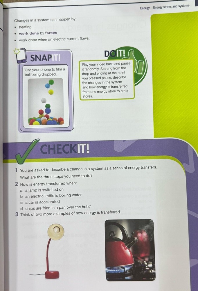 GCSE Scholastic Physics Workbook and StudyGuide