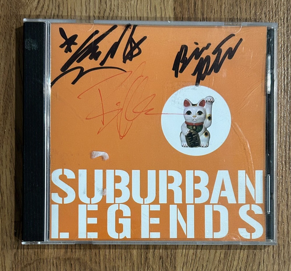 Signed Autographed Suburban Legends - Self-titled CD ska