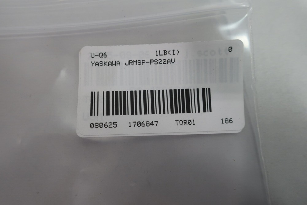 Yaskawa JRMSP-PS22AV Memocon-sc Power Supply Module
