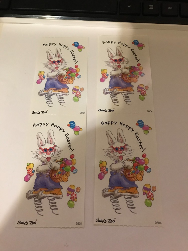4 suzy's zoo modules stickers