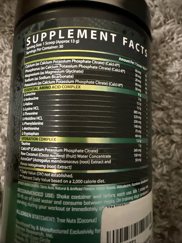 Nutrex EAA Hydration+ - Maui Twist