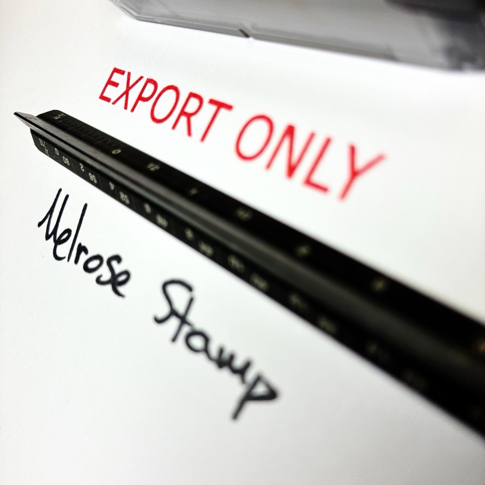 Export Only Rubber Stamp Red Ink Self Inking Ideal 4913