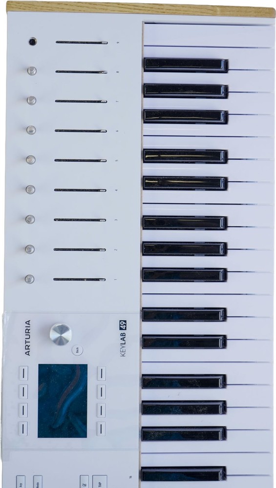 Arturia KeyLab 49 mk3 MIDI Controller White - MISSING PARTS