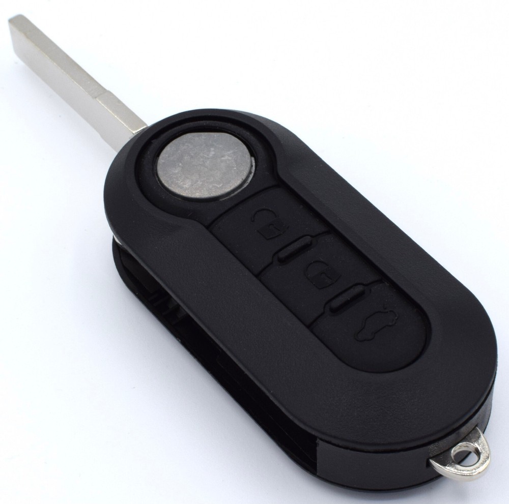 Flip Key 3 Button Housing Black NEW