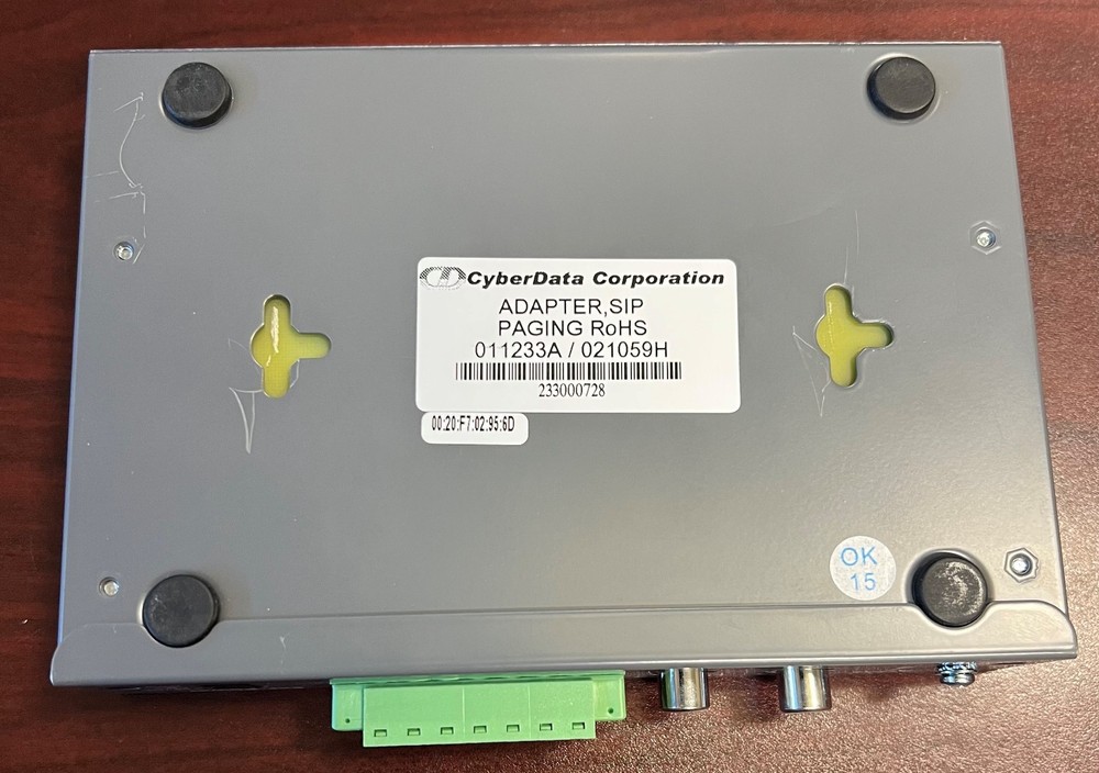 Cyberdata 011233A