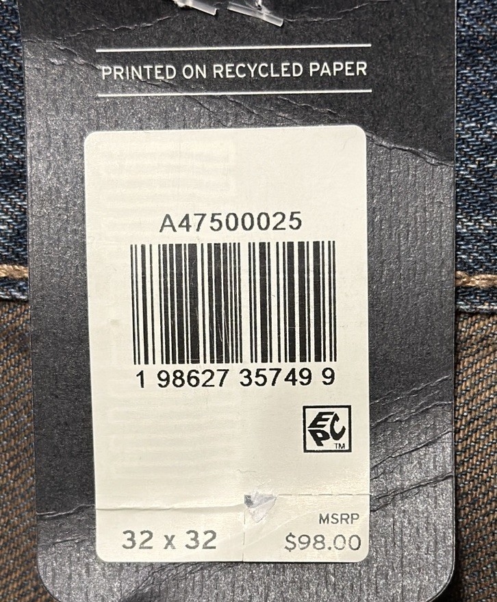 Levi's Premium 578 Baggy Jeans for Men, New with Tags