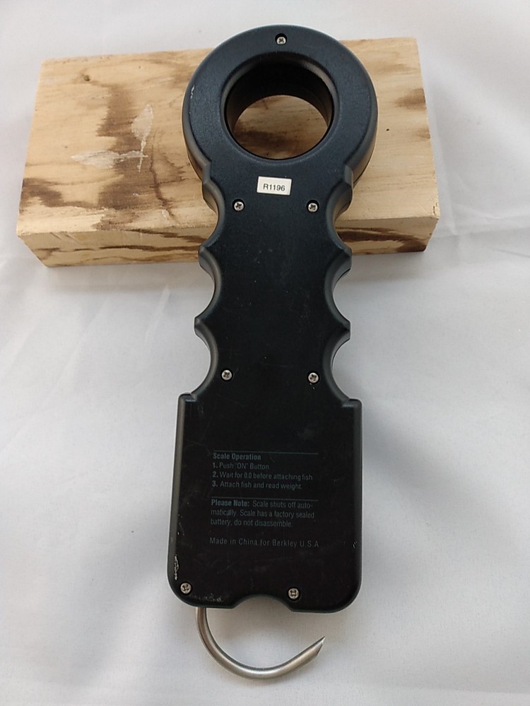 Berkley Digital Hanging Fish Scale, Automatic Shutoff Tested