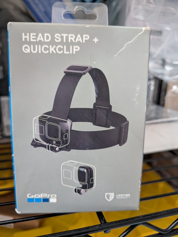 GoPro  Head Strap + QuickClip - Camera Head Mount for all cameras