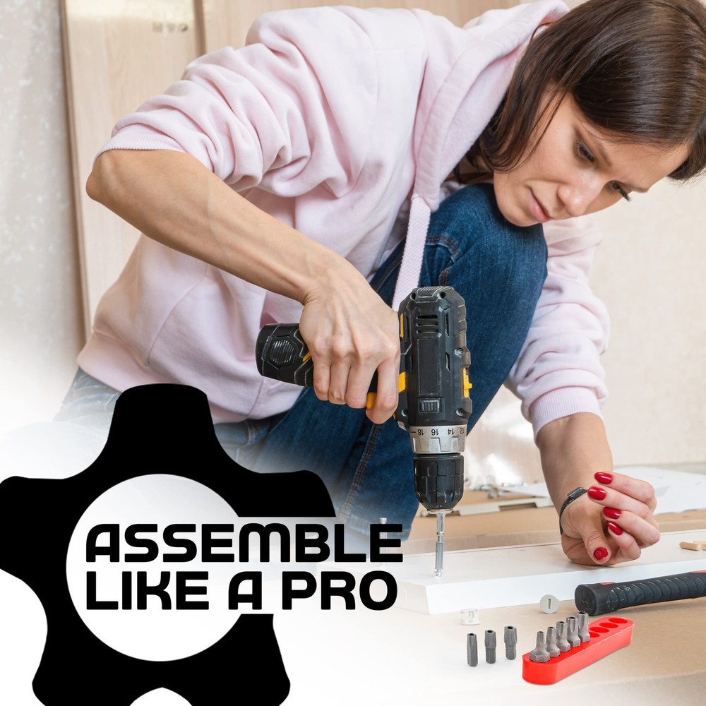 Torx Plus 5-Point Tamper-Proof Security Bits - 12Pc Torx Star 5 Point, Securi...