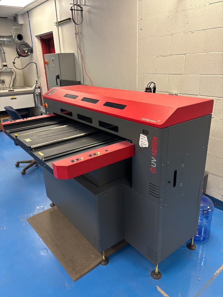 Working Coldesi Compress UV-1200s Large Format UV Printer w/ Software