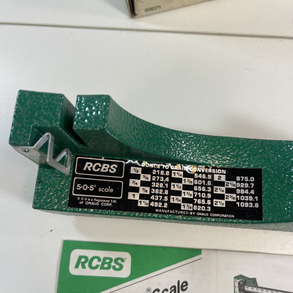 RCBS 5-0-5 Scale Reloading Powder Model 505