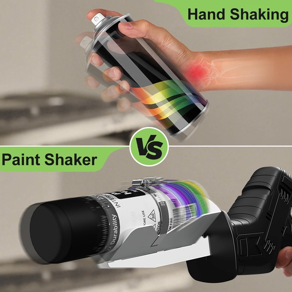 Multi-Purpose Paint Can Shaker for Reciprocating Saws - Efficient Mixing Tool