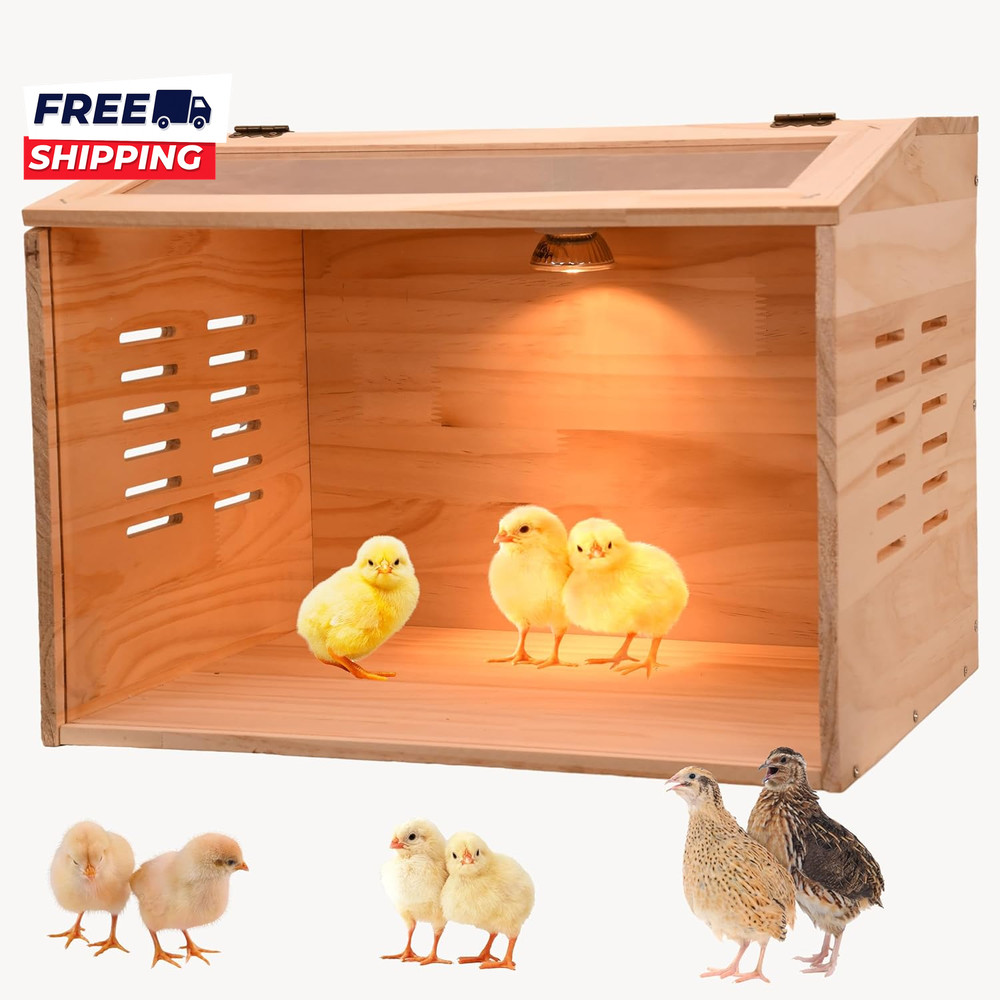Brooder Box for Chicks Chicken Brooder Box Chicken Heater Poultry Brooder