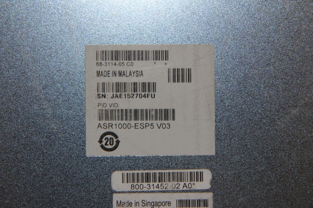 CISCO ASR1000-ESP5 EMbedded Service Processor Module