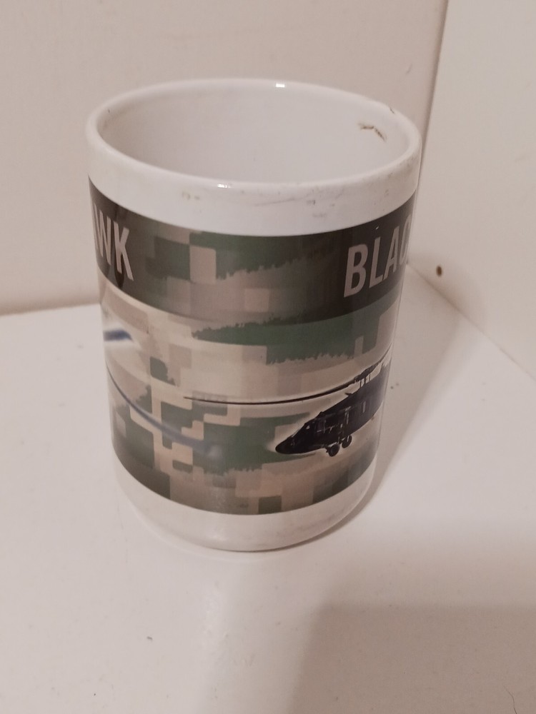 Blackhawk Helicopter Coffee Mug Cup Army