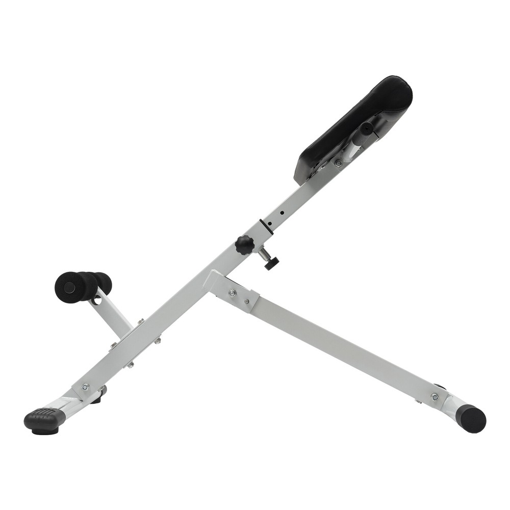 Roman Chair Back Hyperextension Bench Machine Adjustable Back Exercise Strength