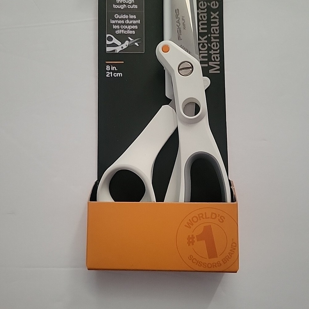 Fiskars Amplify 8" Mixed Media Shears Scissors