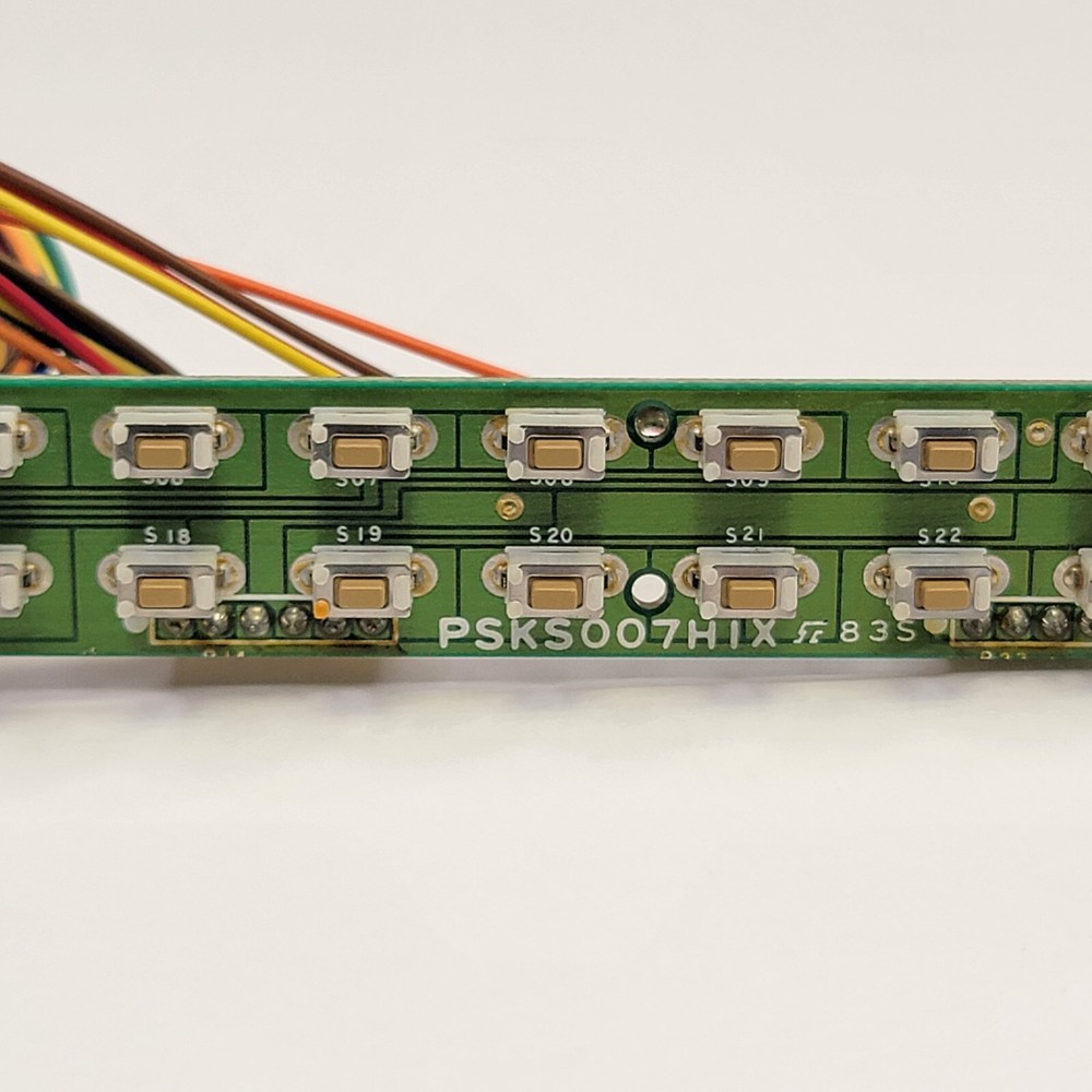 ORIGINAL FRONT PANEL METER LEVEL DISPLAY SWITCH PART - BSR 4000XR EQ Equalizer