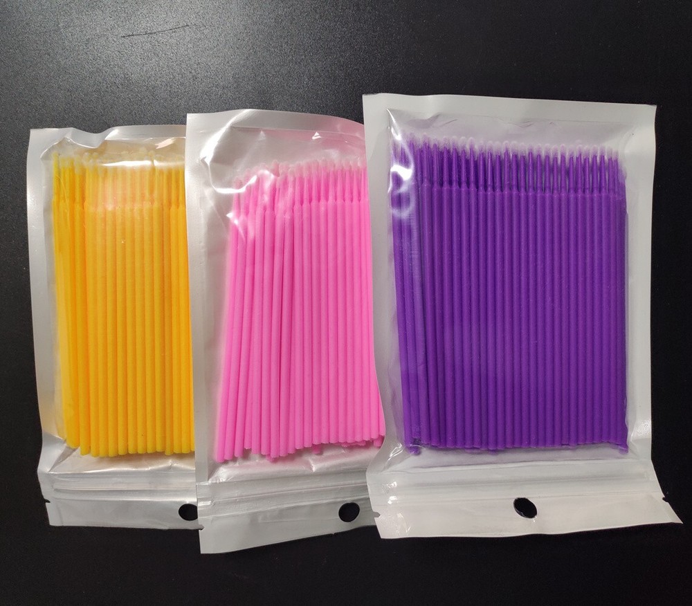 300Pc Micro Brushes Applicators Microbrush Dental (Regular,Fine,Super Fine) Eye