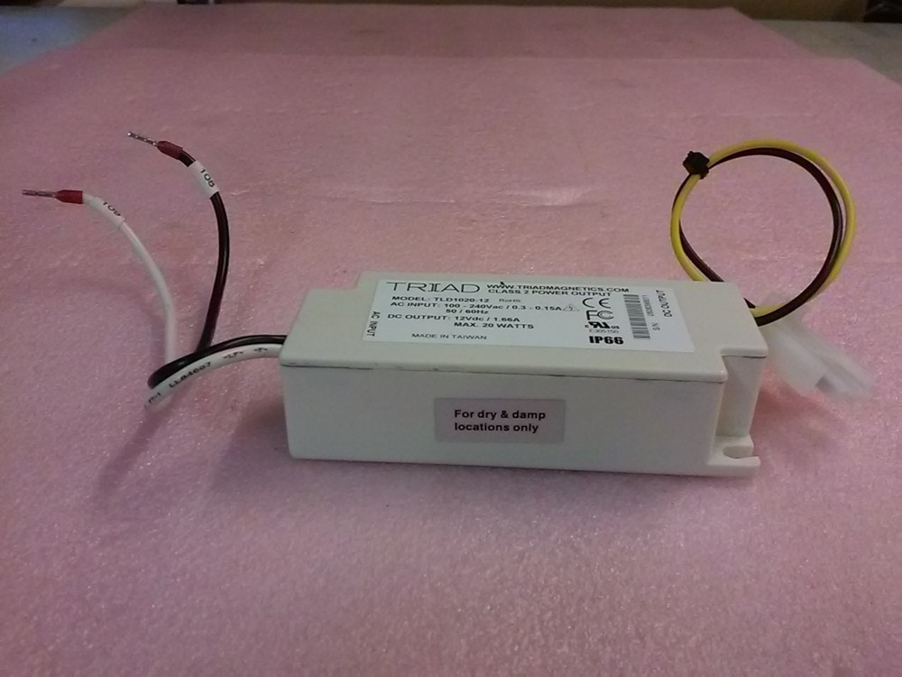 TRIAD MAGNETICS Model TLD1020-12 Class 2 Power Output