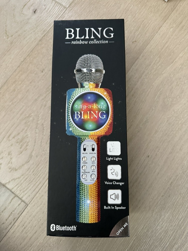 BLING Rainbow Collection Karaoke Microphone