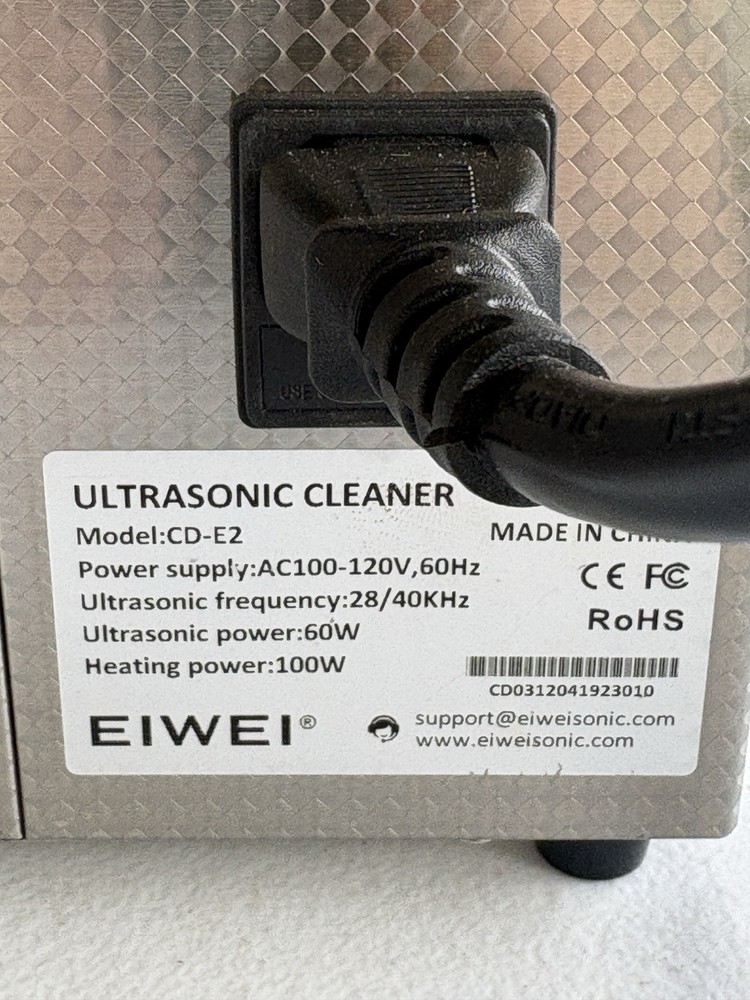 EIWEI ULTRASONIC CLEANER CD-E2