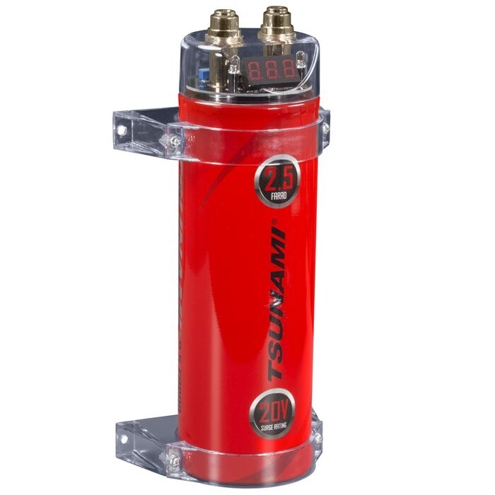 Metra Tsunami 2.5 Amp Capacitor TCAP1PB