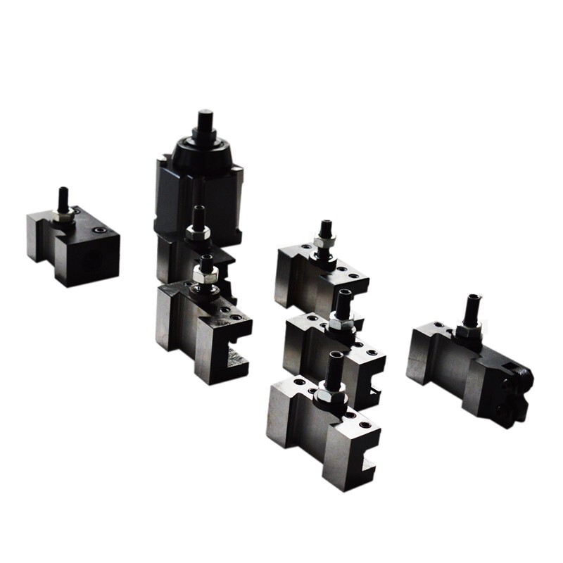8 PCS/Set Machine Tool Fixture High Precision Quick Change Tool Post Lathe