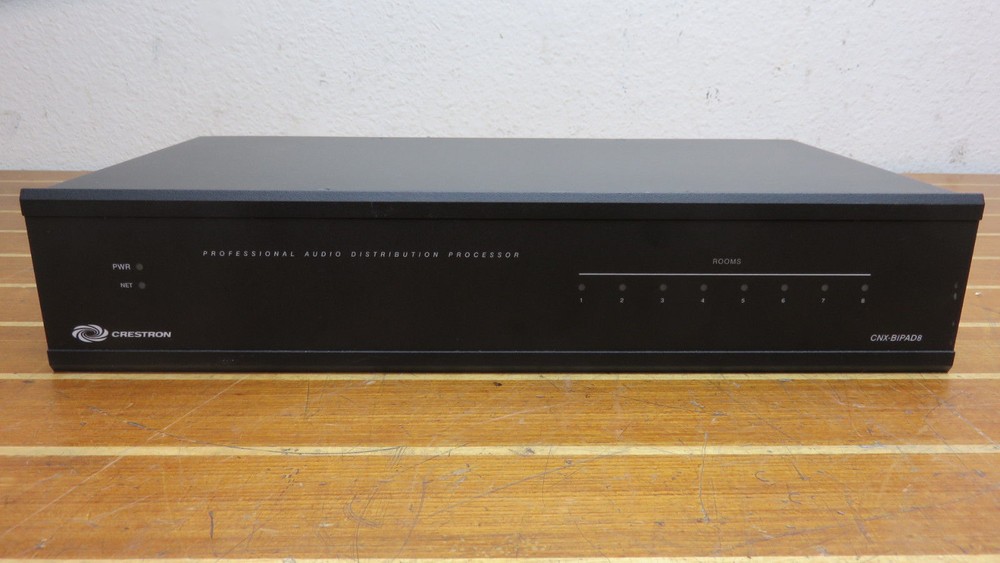 Crestron CNX-BIPAD8 CAT5 Professional Audio Distribution Processor Ships Free