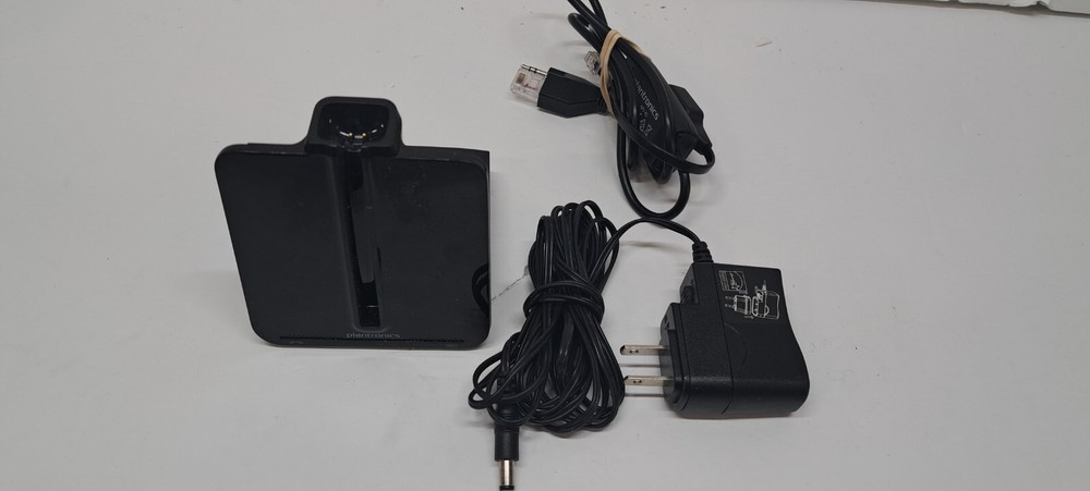 Plantronics Charging Cradle C054 for Wireless Headset + AC Adapter, cable