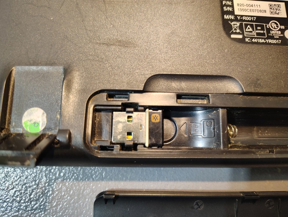 Logitech K360 Wireless Keyboard & Silver Mouse M310 Unifying Logo