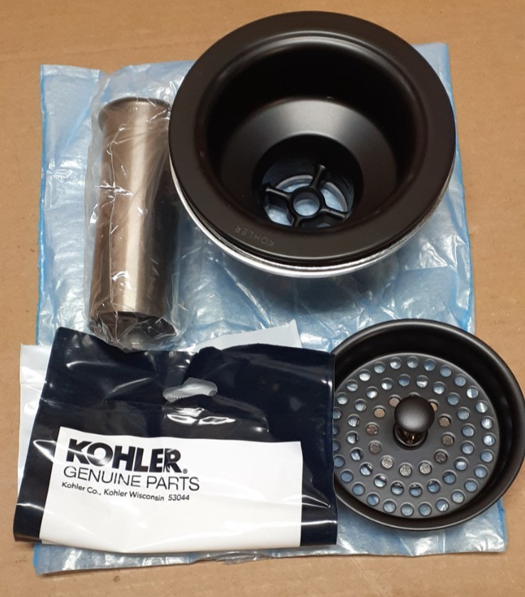 KOHLER 8801-BL, DUOSTRAINER/SINK STRAINER W/ Tailpipe