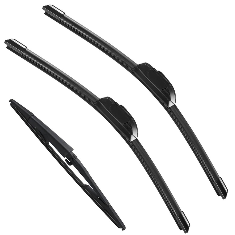 Windshield Wiper Blades 3Pack for Dodge Durango 20042009 Front & Rear Set