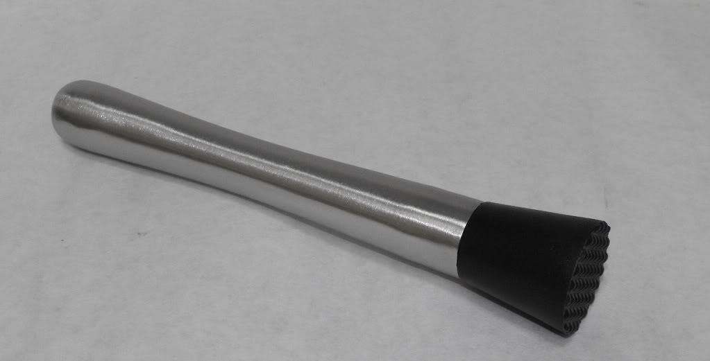 5 Piece BOSTON SHAKER SET Glass, Strainer, Muddler, Spoon & WEIGHTED Tin Bar Kit