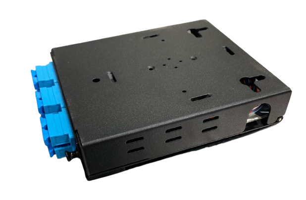 Fiber Optic 12 Port Wall Mount Panel Enclosure, Singlemode SC 12 Strand Pigtail