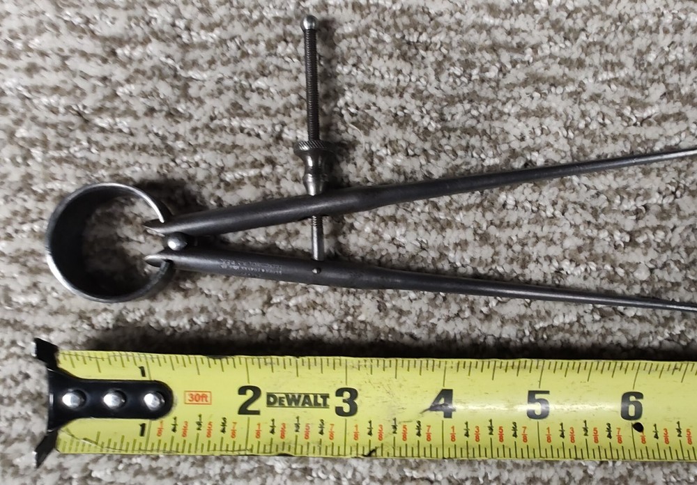 VERY NICE SOLID CONDITION 🗽BROWN AND SHARPE NO 802 7" ID CALIPER