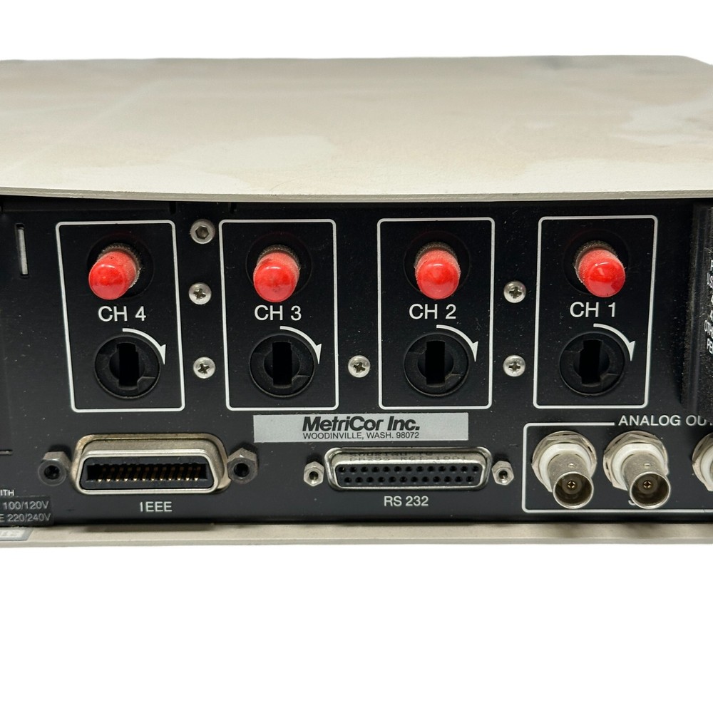 Metricor Fiberoptic Multisensor System 1400 Factory Calibration Required