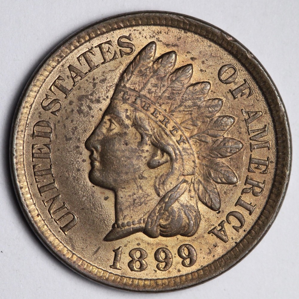 1899 Indian Head Cent Penny BU *UNCIRCULATED* MS E171 IVEP